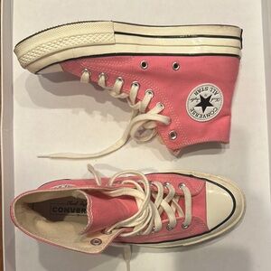 Converse Pink High-Top Sneakers